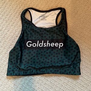 gold sheep sports bra